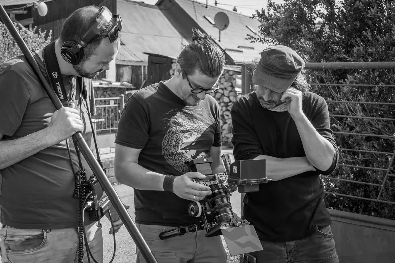 Behind the scenes