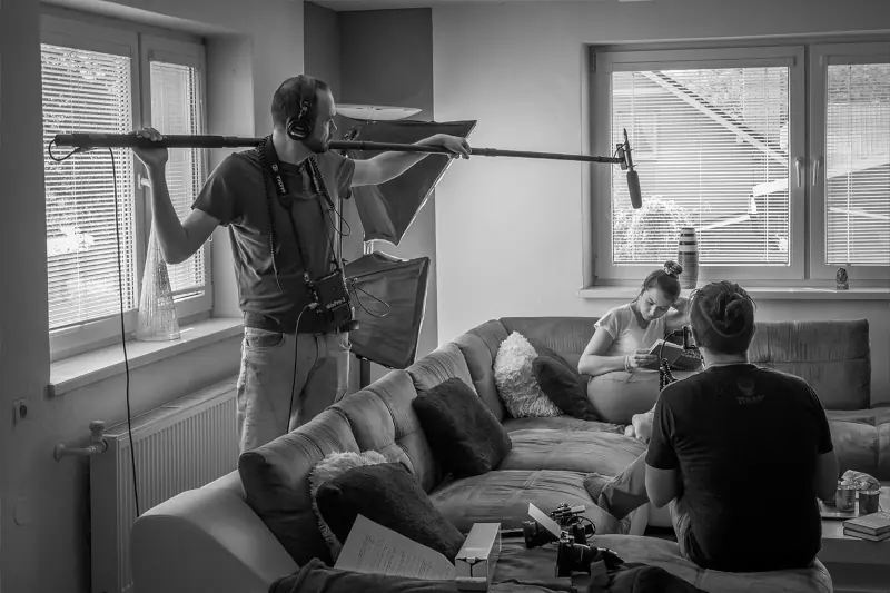 Behind the scenes